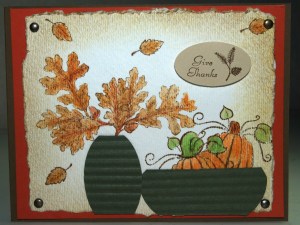 My Fall Card inspired by above pic