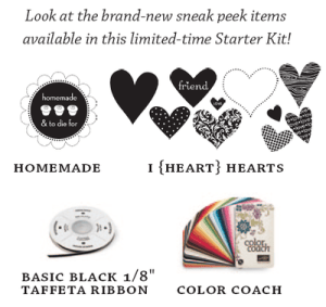 Sneak Peek new items mini kit
