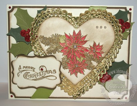 Stampin' Up! Vintage Christmas Card