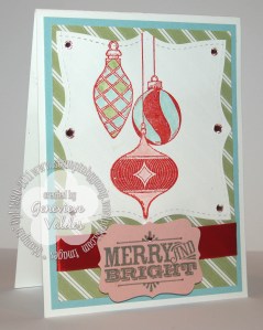 Merry and Type Christmas Card