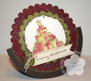 Stampin Up Rocking Christmas Card front