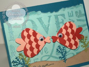 Punch Art Fish Valentine Card