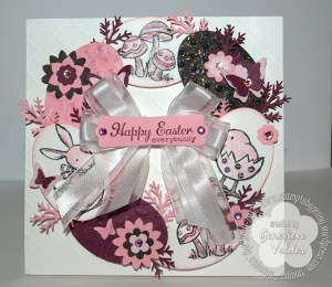 Easter Egg Wreath Card