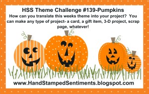 Stampin' Up! Pumpkins Challenge