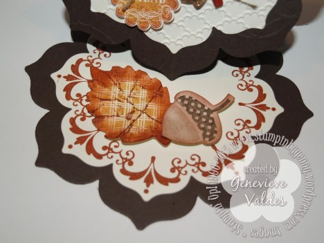 Stampin' Up! Autumn Accents Easel card