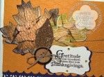 Stampin' Up! Wonderfall leaves card