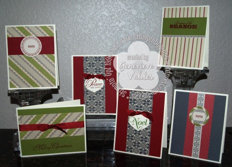 Stampin' Up! Merry Moments Christmas Cards