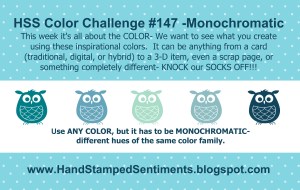 Monochromatic challenge