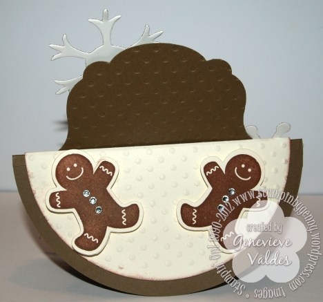 stampin up gingerbread scentsational card