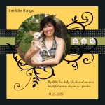 8×8 scrapbook stampin’ up&nbsp;page