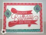 Stampin’ Up! Another Great Year Birthday&nbsp;card