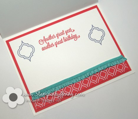 Stampin' Up! Another Great Year birthday card