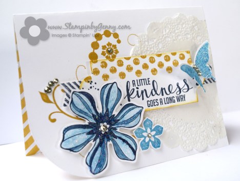 Kinda Eclectic Stampin up card