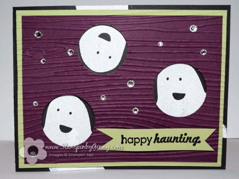 Stampin Up Fall Fest Happy Haunting card