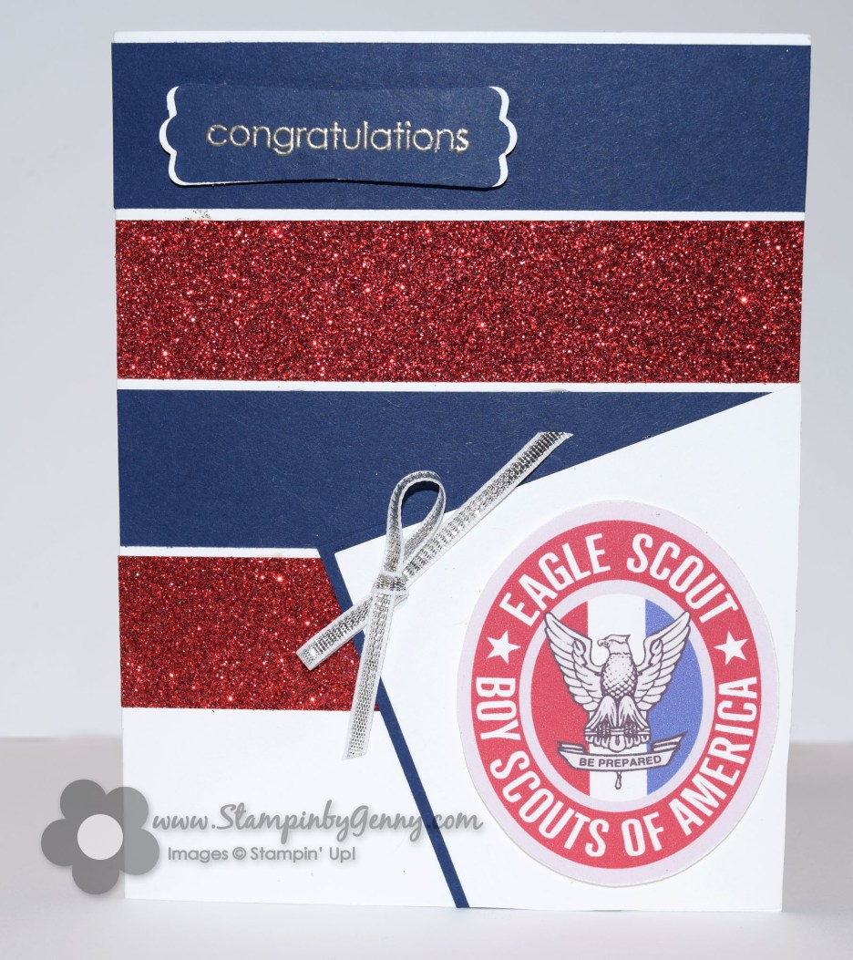 Congratulations to an Eagle Scout | Stampin' by Genny's Blog