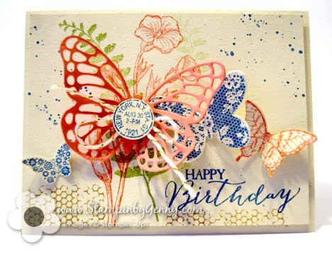 Stampin Up Birthday Butterfly Basics