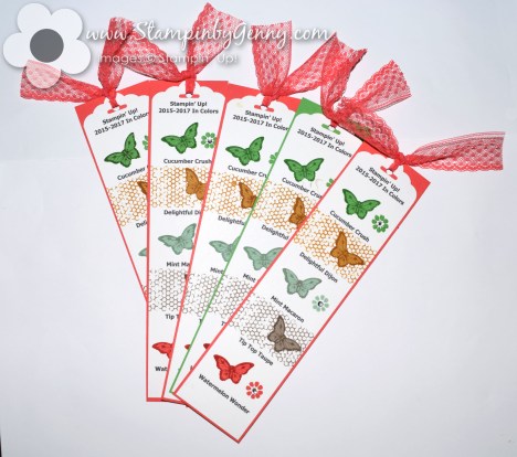 Stampin Up 2015-2017 In Colors