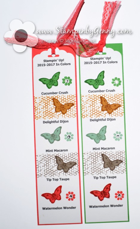 Stampin Up 2015-2017 In Colors