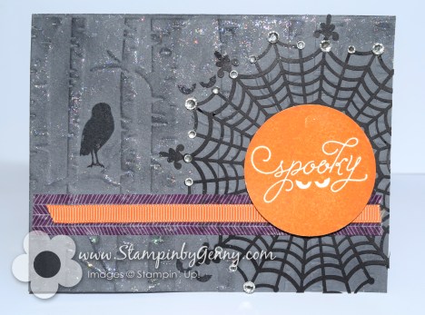 Stampin Up Halloween card