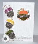 Stampin up Acorny Thank You&nbsp;card