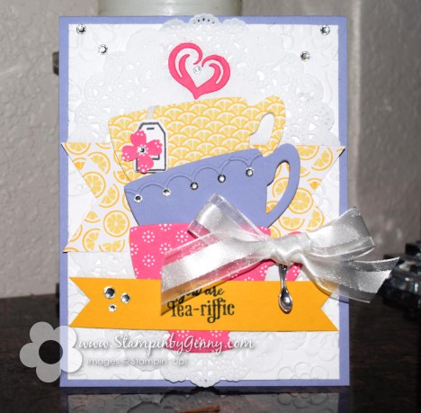 Stampin Up Nice Cuppa Card