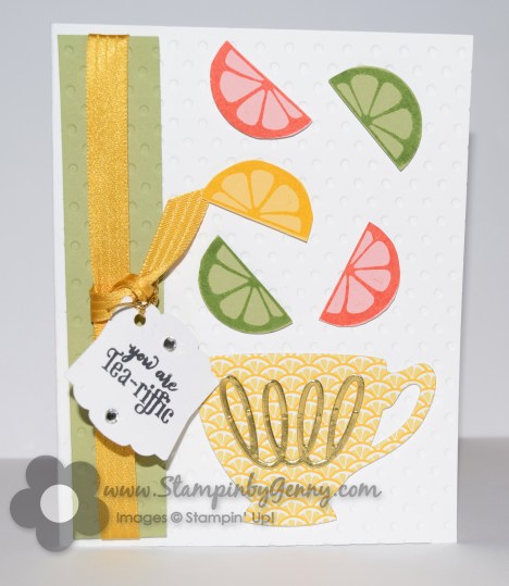 Stampin up A Nice Cuppa card