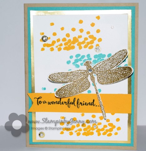 Stampin Up Dragonfly Dreams friendshipcard