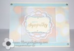 Stampin Up Bunch of Blossoms Sympathy&nbsp;card