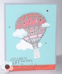 Stampin up Lift me up&nbsp;card