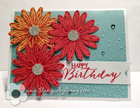 Peekaboo peach, Watermelon Wonder, Pool Party, Daisy Delight bundle, daisy card, birthday daisy delight card