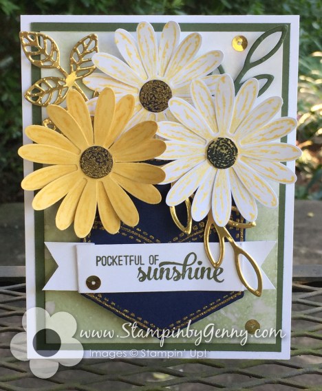 Stampin Up Pockeful of Sunshine and Daisy Delight