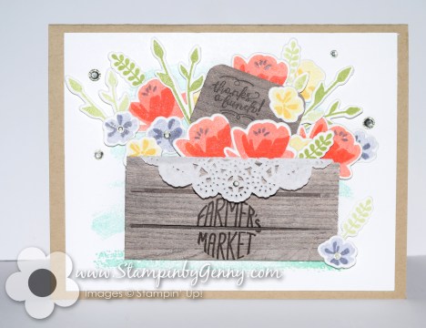 Stampin up wood words bundle cart