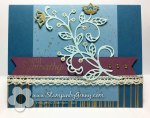 Stampin Up Flourishing Phrases Sympathy&nbsp;card