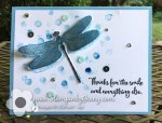Stampin up Dragonfly Dreams&nbsp;card