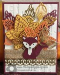 Stampin Up Falling For Leaves and Foxy Friends&nbsp;card