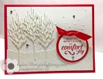 Stampin Up Winter Woods Christmas&nbsp;card