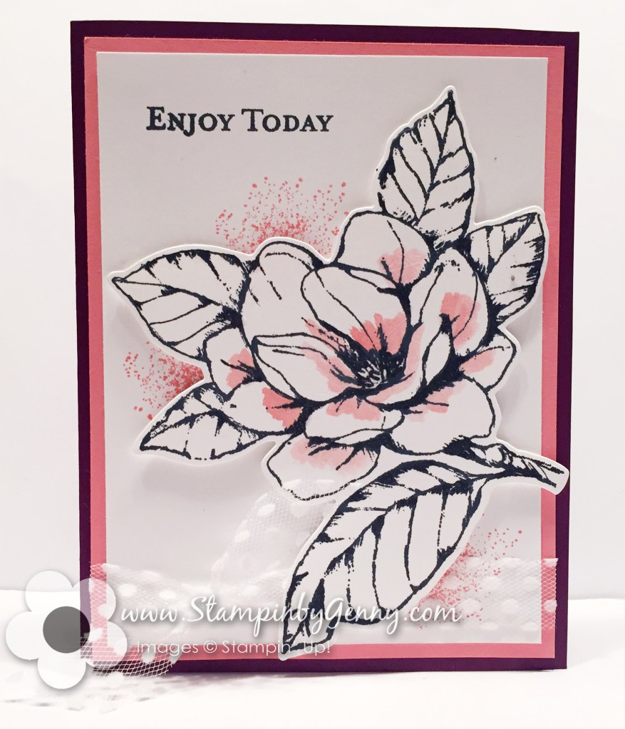 Good Morning Magnolia | Stampin' by Genny's Blog