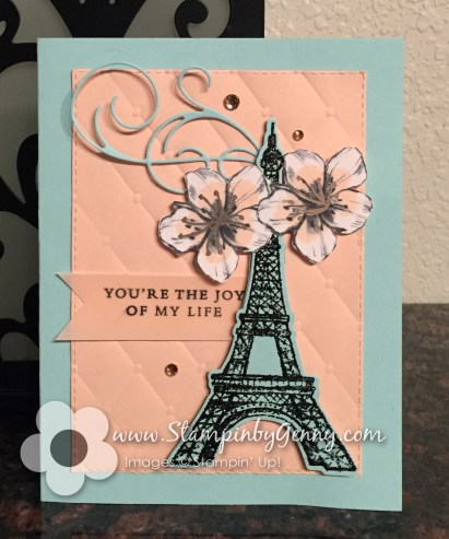 Stampin Up Parisian Beauty