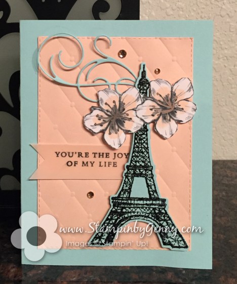 Stampin Up Parisian Beauty