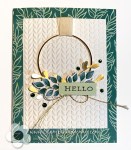 Stampin Up card created with Forever Greenery&nbsp;suite