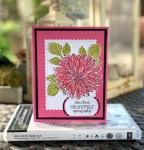 Stampin Up Delicate Dahlia Sympathy&nbsp;Card